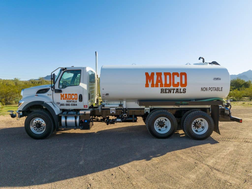 water truck rentals az