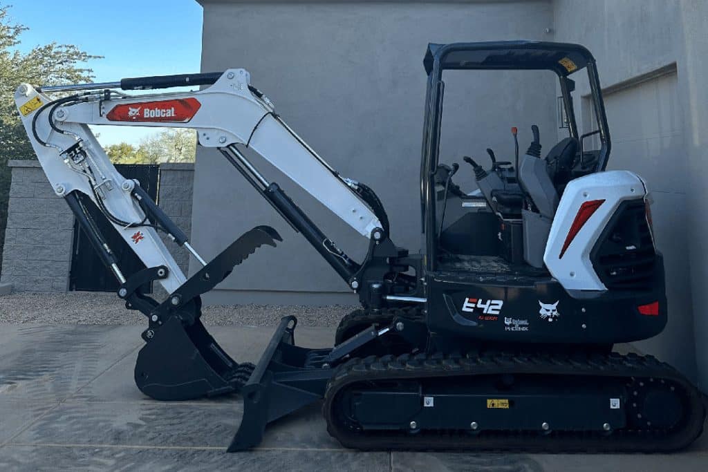 excavator rental az