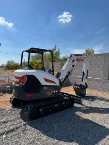 excavator rental az